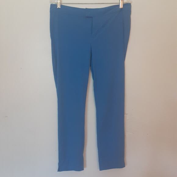 Columbia Pants Womens 10/42 Blue Chino Straight PFG Fishing Outdoors - Picture 1 of 9